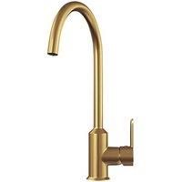 Enza Adelaide Brushed Gold Single Lever Mixer Kitchen Tap