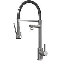 ETAL Goda Multi-Use Kitchen Mixer Tap Brushed Steel (661FJ)