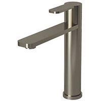 Sauber Emmen Kitchen Mixer Tap - Single Lever Brushed Steel