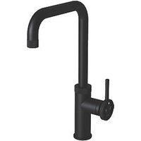 ETAL Caprise Industrial Style Kitchen Mixer Tap Matt Black (828FJ)