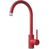 ETAL Sorrento Single Lever Kitchen Mixer Tap Matt Red (848FJ)