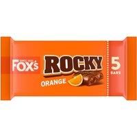 Fox's Rocky Orange Bars 5 x 19.75g (99g)