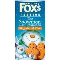 Fox's Festive The Snowman and the Snowdog Gingerbread Minis 100g