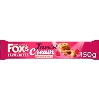 Fox's Favourites Jam 'n' Cream Raspberry & Vanilla 150g