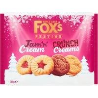 Fox's Festive Jam 'n' Cream Crunch Creams 365g