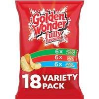 Golden Wonder Fully Flavoured Variety Pack 18 x 25g