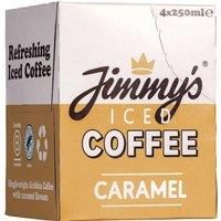 Jimmys Caramel Iced Coffee Cans 4x 250ml