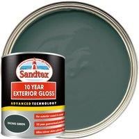 Sandtex Retail 10 Year Exterior Gloss Racing Green 0.75 L