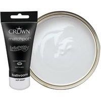 Crown Easyclean Bathroom Emulsion 40ml Sample - Soft Steel