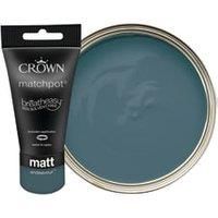 Crown Matt Emulsion Paint - Endeavour Tester Pot - 40ml