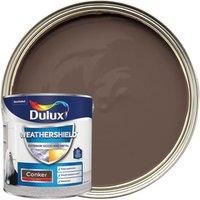 Dulux Weather Shield Exterior High Gloss Paint, 2.5 L - Conker