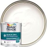 Dulux Pure brilliant white Satinwood Metal & wood paint 2.5L