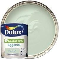 Dulux Quick dry Willow tree Eggshell Metal & wood paint 0.75L