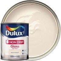 Dulux Non drip Natural calico Gloss Metal & wood paint 0.75L