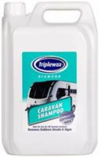 5L Triplewax Caravan Shampoo - High Forming Formula - Removes Algae