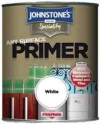 Johnstone/'s 308412 Speciality Any Surface Primer, White, 250 ml