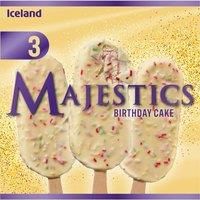 Iceland 3 Majestics Birthday Cake 195g