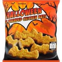 Iceland Halloween 10 (Approx.) Breaded Chicken Bats 200g