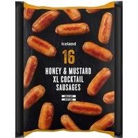 Iceland 16 (Approx.) Honey & Mustard XL Cocktail Sausages 288g