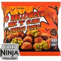 Iceland 10 (Approx.) Halloween Mac 'N' Slime Cheese Bites 170g