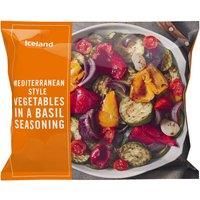 Iceland Mediterranean style vegetables in a basil seasoning 500g