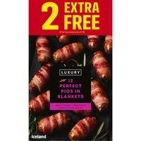 Iceland Luxury 12 Perfect Pigs in Blankets 252g