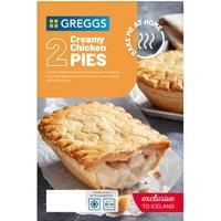 Greggs 2 Chicken Pies 394g