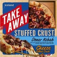 Iceland Stuffed Crust Doner Kebab Pizza 485g