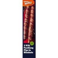 Twisted 2 XXL Footlong Pigs in Blankets 600g