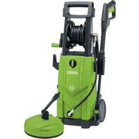 Draper 03095 230V Pressure Washer, 2,200W, 165bar, Green, 8.2L/min, For Car, Home, Patio, Driveway and Garden Furniture, One Size