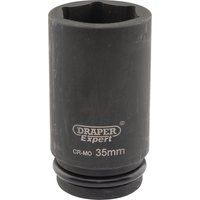 Draper Expert 05066 35mm 3/ 4-inch Square Drive Hi Torq 6-Point Deep Impact Socket