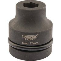 Draper Expert 5098 17mm 1-inch Square Drive Hi-Torq 6-Point Impact Socket