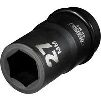 Draper 05142 Expert 27mm 1/2" Drive 6 Point Deep Impact Socket