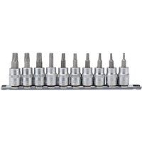 Draper 16309 TX-Star 3/8-Inch Square Drive 48 mm Socket Bit 10 Piece Set