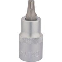 Draper TX-STAR£ Socket Bit, 1/2" Sq. Dr., T40 x 55mm