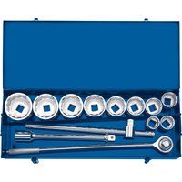 Draper Metric Socket Set in Metal case, 1" Sq. Dr. (13 Piece) 16441