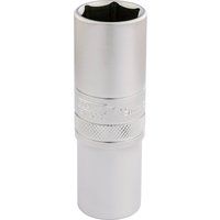 Draper 6 Point Metric Deep Socket, 1/2" Sq. Dr., 19mm