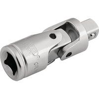 Draper Satin Chrome Universal Joint, 1/4" Sq. Dr.