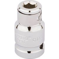 Draper 16810 1/2-Inch Square Drive Bit Holding 5/16-Inch Socket