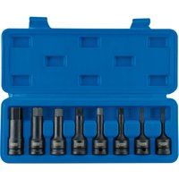 Draper 410/8/HEX/A Expert 8 Piece 1/2In Impact Hexagonal Socket Bit Set