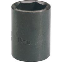 Draper 28503 Expert Impact Socket, 1/2" Square Drive, 19mm , Blue