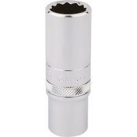 Draper HI-TORQ£ 12 Point Deep Socket, 3/8" Sq. Dr., 15mm