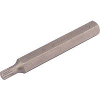 Draper Expert M6 x 75mm Spline 10mm Insert Bit for Mechanic's Bit Sets