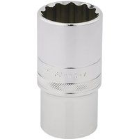 Draper 33858 1/2" Square Drive Hi-Torq 12 Point Deep Socket, 30mm Size