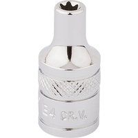 Draper 34039 TX-Star 1/4 Inch Square Drive E4 Socket