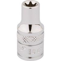 Draper TX-STAR£ Socket, 1/4" Sq. Dr., E6