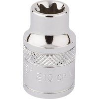 Draper TX-STAR£ Socket, 3/8" Sq. Dr., E10