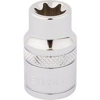 Draper TX-STAR£ Socket, 3/8" Sq. Dr., E11