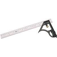 Wickes Steel Combination Square - 12in/300mm