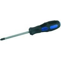 Draper 35230 Expert Pound Thru PZ Type Number 2 Screwdriver with Soft Grip, 100mm